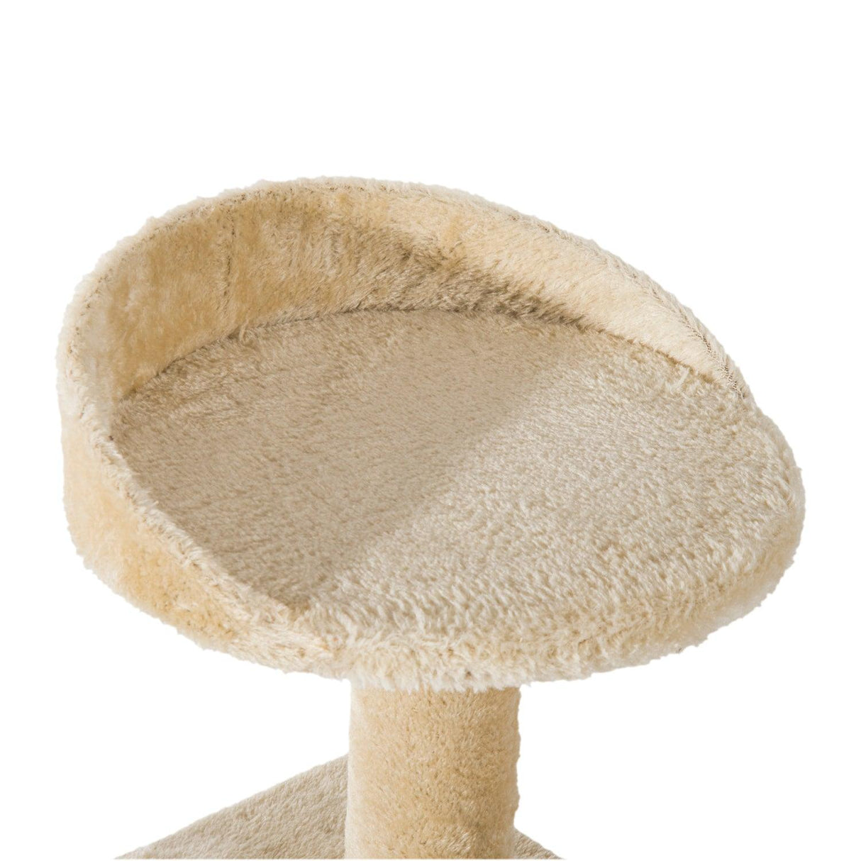 Sisal Cat Tree Scratching Post Climbing Tower, Beige - Cat Trees - Purr Wish