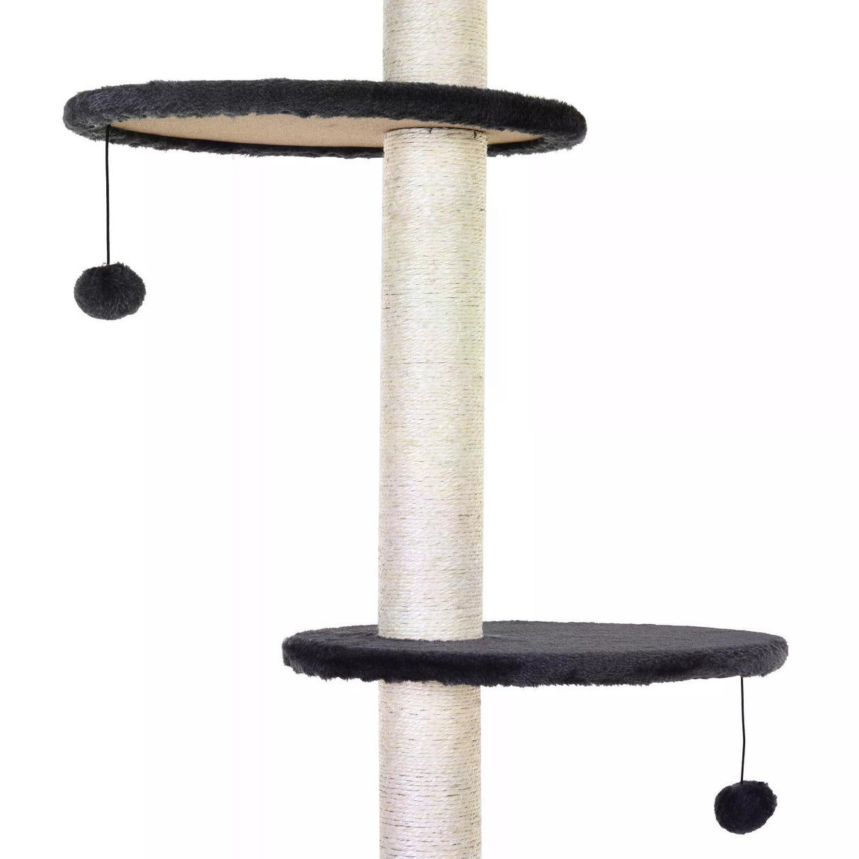 Vertical Cat Tree Condo Tower Grey - Cat Trees - Purr Wish