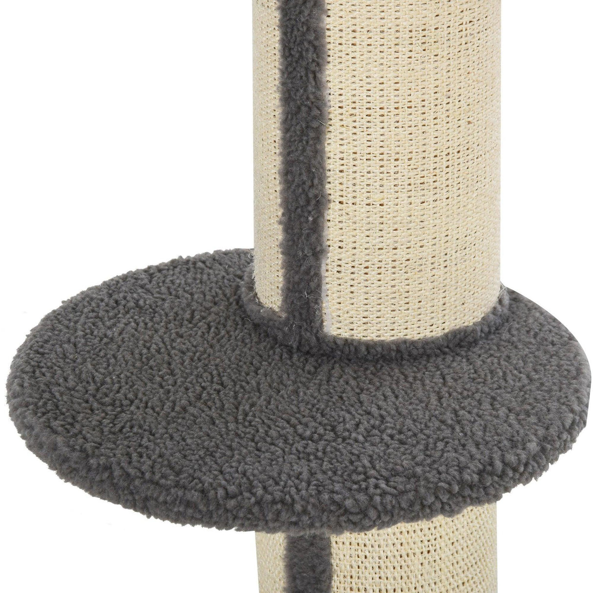 Resting Cat Tower, 91cm - Grey - Cat Trees - Purr Wish