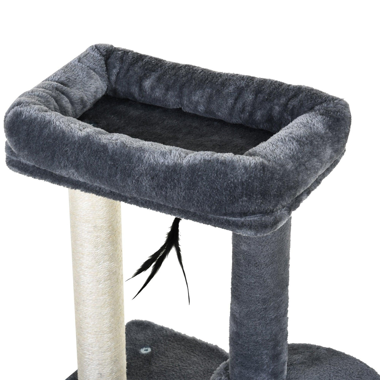 Multi-Activity Cat Tower, 100cm - Grey - Cat Trees - Purr Wish