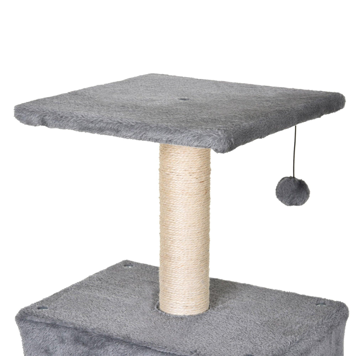 Multi-Activity Cat Tower, 130cm - Grey - Cat Trees - Purr Wish