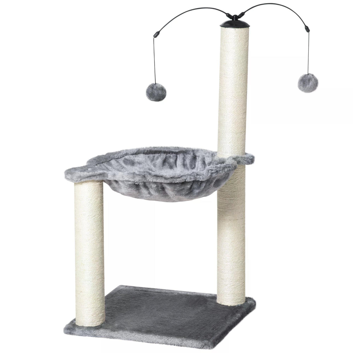 Cat Tree Tower Activity Center, 83cm - Grey - Cat Trees - Purr Wish
