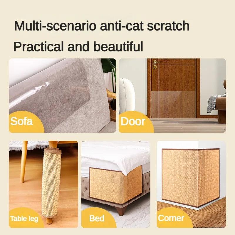 Sisal Cat Scratcher - Furniture & Wall Protection - Cat Mats - Purr Wish