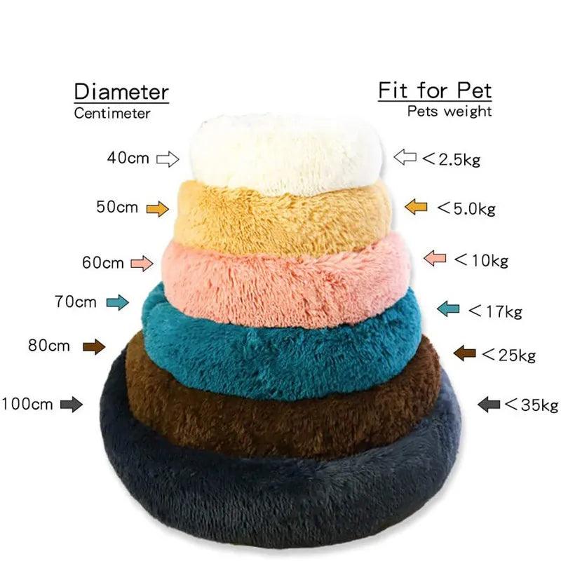 Comfortable Doughnut Cat Bed: Ultra-Soft Round Cat Furniture - Cat Beds - Purr Wish