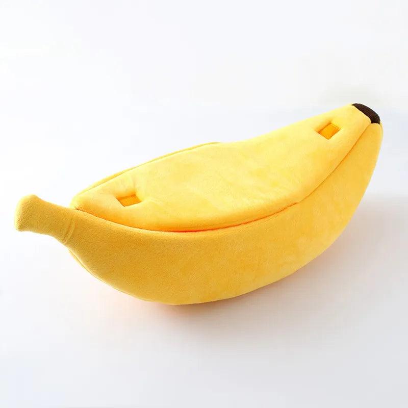 Funny Banana Cat Bed - Cute & Cosy for Cat Naps - Cat Beds - Purr Wish