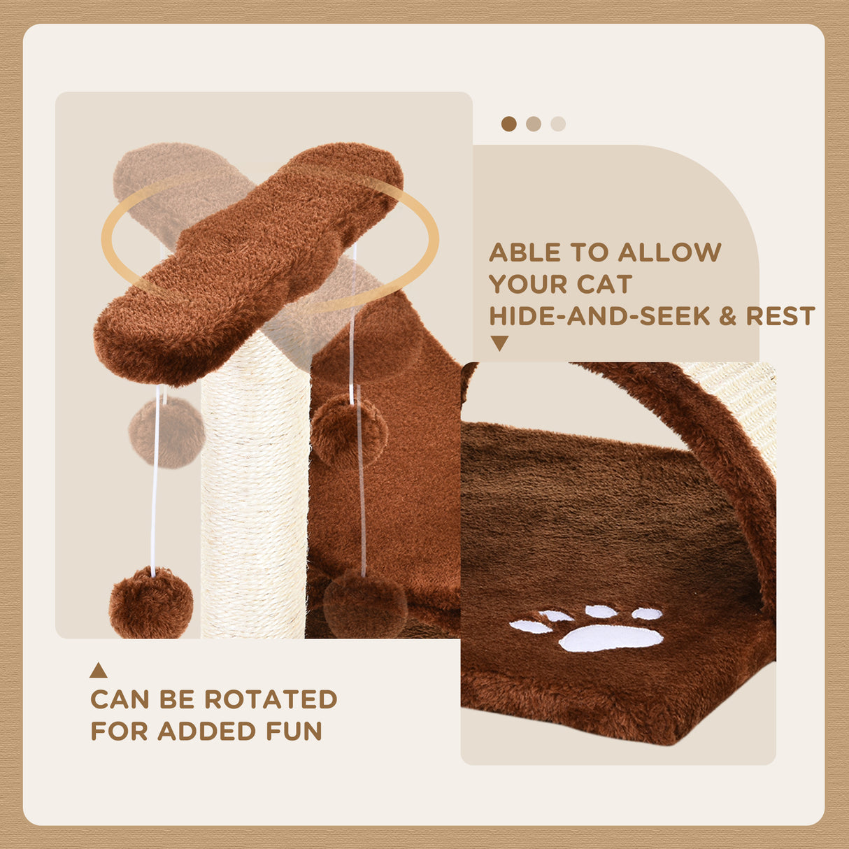 Blue Large Elevated Pet Bed for Cats, 40Lx30Wx43h-cm