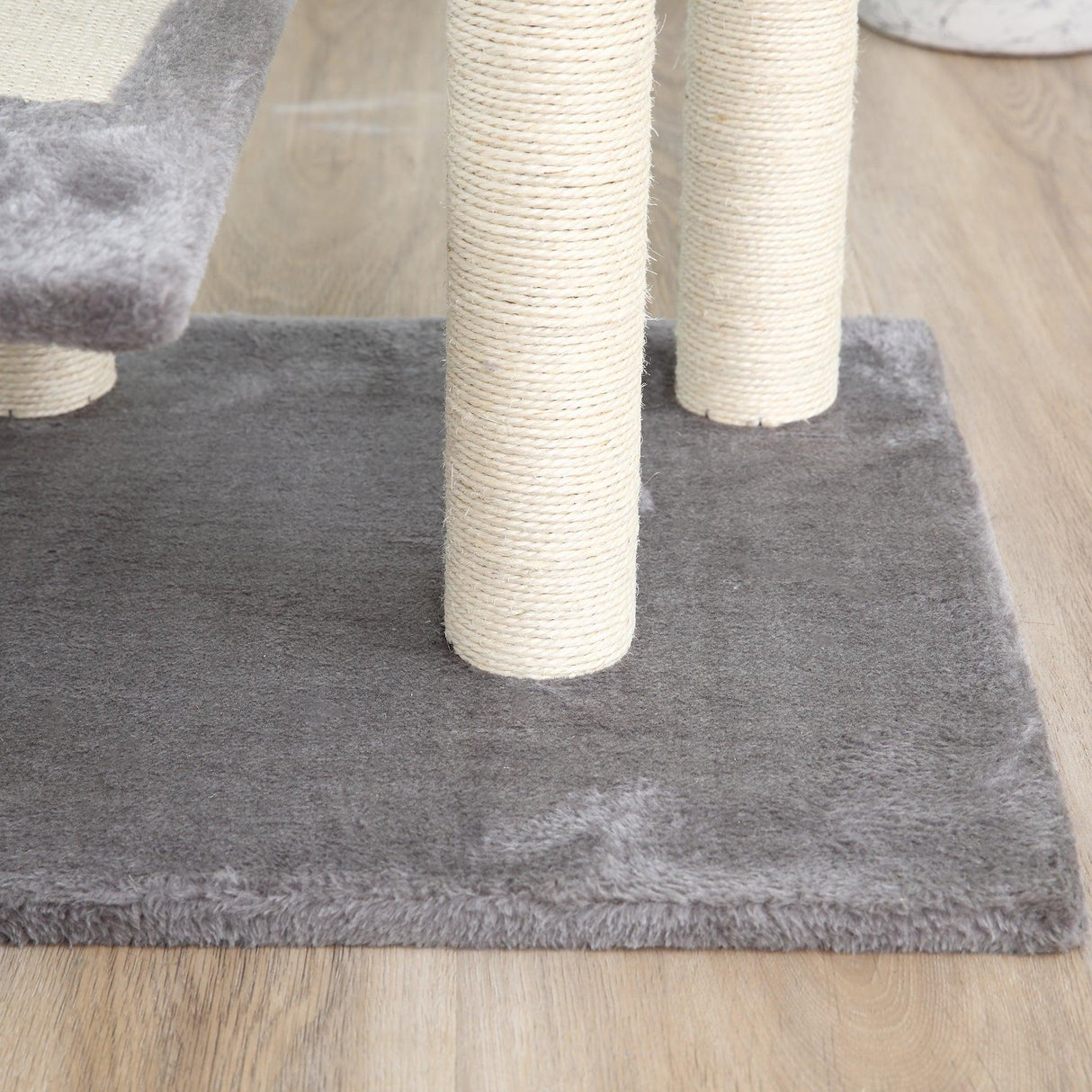 Multi-Level Cat Climbing Tower, 99.5cm - Grey - Cat Trees - Purr Wish