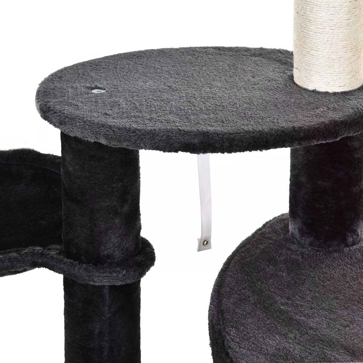 Vertical Cat Tree Condo Tower Grey - Cat Trees - Purr Wish