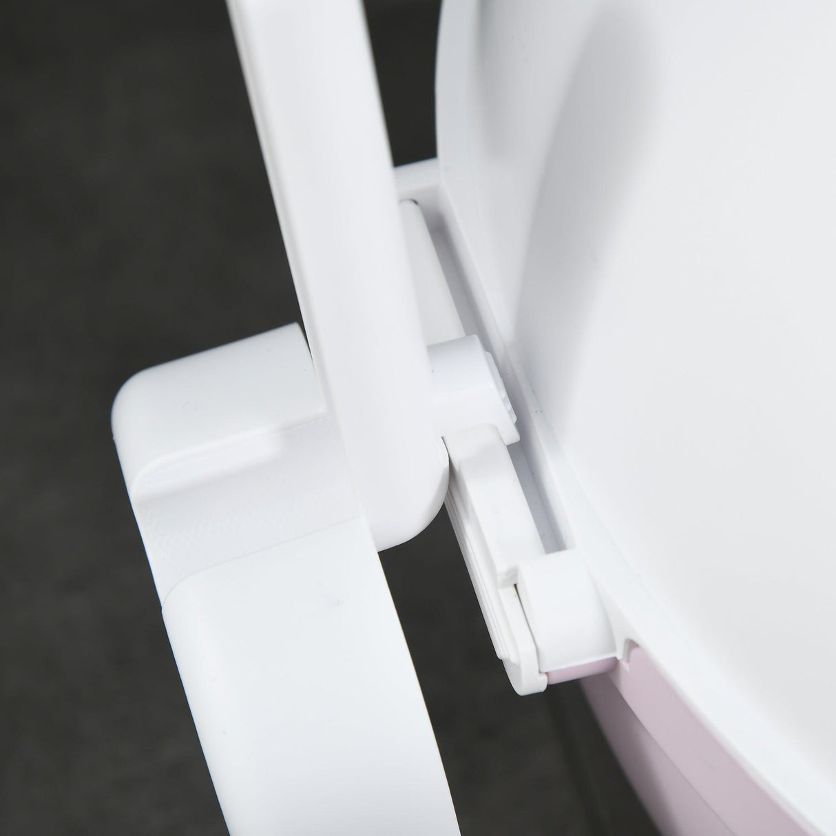 Enclosed Cat Litter Box with Lid, Scoop, Front Entrance - Pink - Cat Litter Trays - Purr Wish