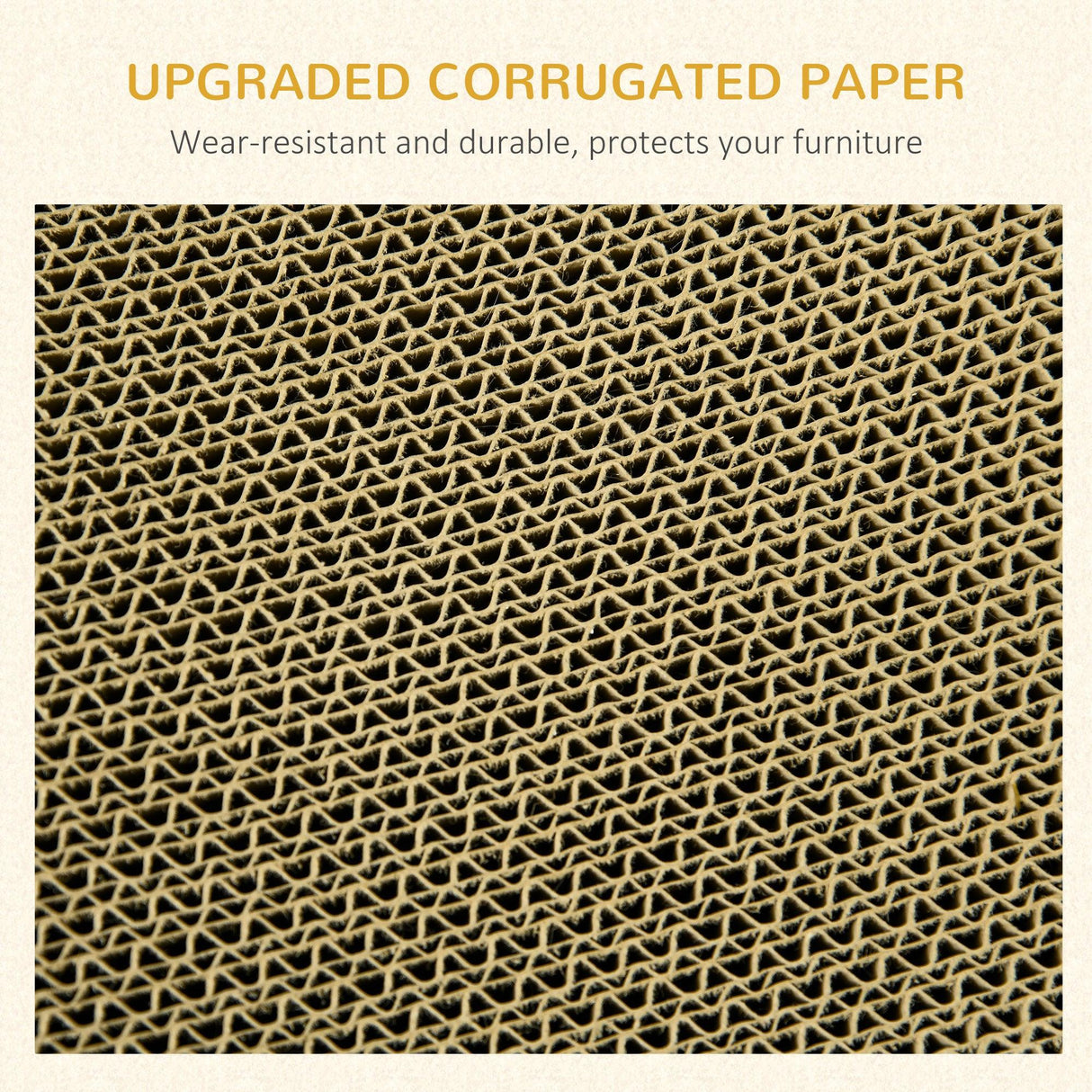 Cat Scratcher with Catnip, Toy Ball, 39Hcm - Sand Brown - Cat Scratchers - Purr Wish