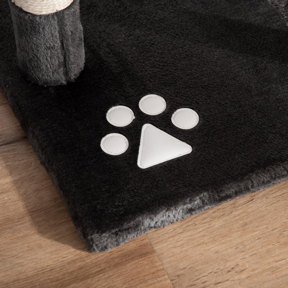 Adjustable Height Cat Tree, 240-260cm - Dark Grey - Cat Trees - Purr Wish