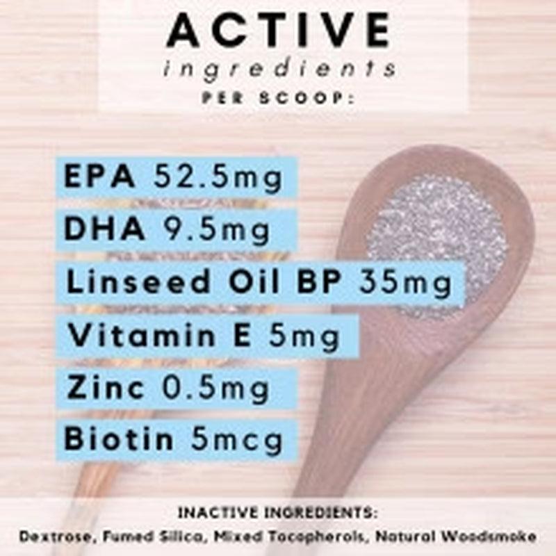 Revitalising Skin+Coat Supplement for Cats - 60 Scoops - Cat Supplements - Purr Wish