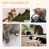Cat Scratcher with Catnip, Toy Ball, 39Hcm - Sand Brown - Cat Scratchers - Purr Wish