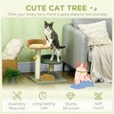 Cat Tree with Scratching Posts, Beds, Toy Ball - Cat Trees - Purr Wish