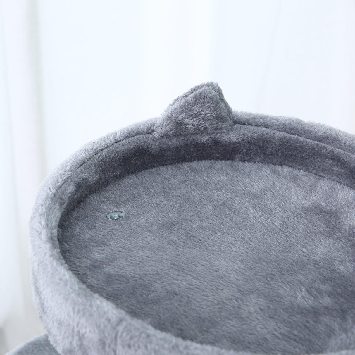 Deluxe 3-Tier Cat Condo Tower, 104cm - Grey - Cat Trees - Purr Wish