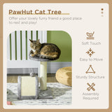 Cat Activity Centre with Sisal Scratching Posts, 46cm - Beige & Grey - Cat Trees - Purr Wish