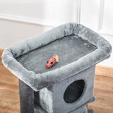 Cosy Cat Tree Activity Center, 57cm - Grey - Cat Trees - Purr Wish