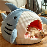 Cosy Enclosed Cat Bed - Portable & Warm Pet Nest - Cat Beds - Purr Wish
