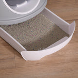 Enclosed Drawer Cat Litter Box - Light Grey - Cat Litter Trays - Purr Wish