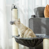 Cat Tree Tower Activity Center, 83cm - Grey - Cat Trees - Purr Wish