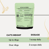 Natural Probiotic for Cats - 60 Scoops - Cat Supplements - Purr Wish