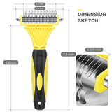 Two-Sided Grooming Brush for Cats - Cat Brushes and Combs - Purr Wish