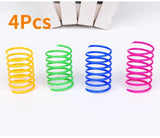 Coil Spiral Springs Cat Toys: Real Fun Times - Springs & Straws Cat Toys - Purr Wish