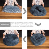 Comfortable Doughnut Cat Bed: Ultra-Soft Round Cat Furniture - Cat Beds - Purr Wish