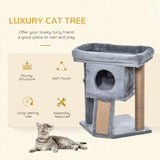 Cosy Cat Tree Activity Center, 57cm - Grey - Cat Trees - Purr Wish