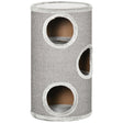 Cosy Cat Barrel Tree Tower, Climbing Frame, 70cm - Light Grey - Cat Trees - Purr Wish