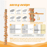 Adjustable Height Floor to Ceiling Cat Tree with Sisal Scratching Post - Cat Trees - Purr Wish