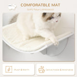Wall-Mounted Curved Cat Perch Grey - Cat Walls - Purr Wish