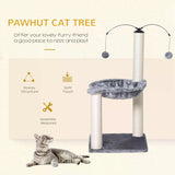 Cat Tree Tower Activity Center, 83cm - Grey - Cat Trees - Purr Wish