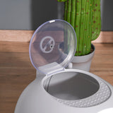 Enclosed Drawer Cat Litter Box - Light Grey - Cat Litter Trays - Purr Wish