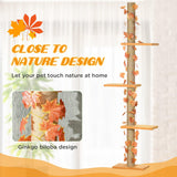 Adjustable Height Floor to Ceiling Cat Tree with Sisal Scratching Post - Cat Trees - Purr Wish