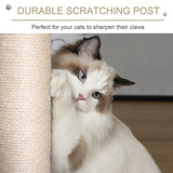 4-Level Cat Tower with Hanging Ball Toys, 125cm - Grey - Cat Trees - Purr Wish