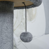 Activity Center Cat Tree with Scratching Post, 112cm - Dark Grey - Cat Trees - Purr Wish