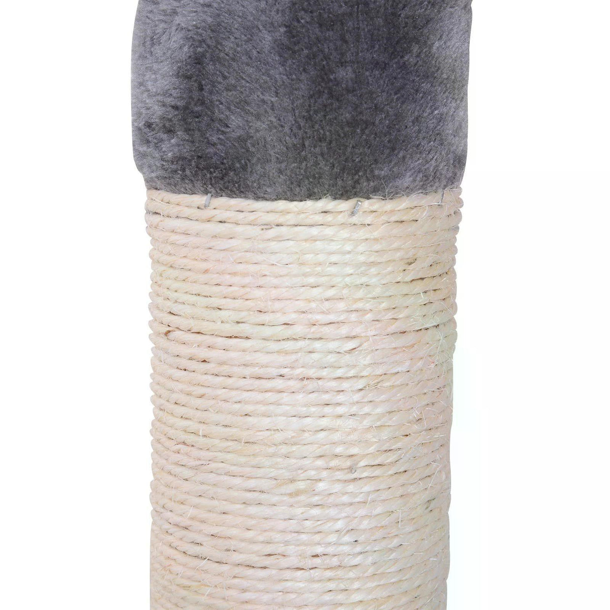 Floor-to-Ceiling Scratcher w/ Plush Platforms, 230-260cm - Grey - Cat Trees - Purr Wish