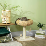 Compact Cat Climbing Tree Activity Center, 51cm - Beige - Cat Trees - Purr Wish