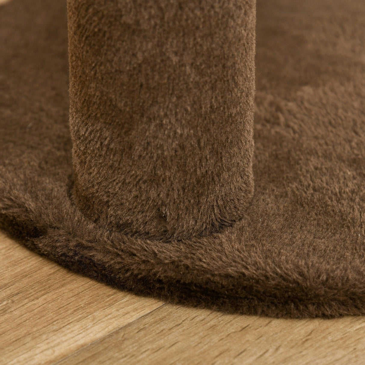 Cat Scratching Post and Playhouse, 65cm - Brown - Cat Trees - Purr Wish