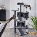 Cat Tree Tower Cat Condo with Scratching Posts & Ladder - Cat Trees - Purr Wish