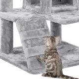 Cat Tree Tower Cat Condo with Scratching Posts & Ladder - Cat Trees - Purr Wish