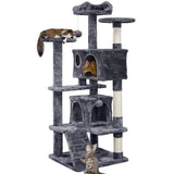 Cat Tree Tower Cat Condo with Scratching Posts & Ladder - Cat Trees - Purr Wish