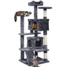 Cat Tree Tower Cat Condo with Scratching Posts & Ladder - Cat Trees - Purr Wish