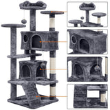 Cat Tree Tower Cat Condo with Scratching Posts & Ladder - Cat Trees - Purr Wish